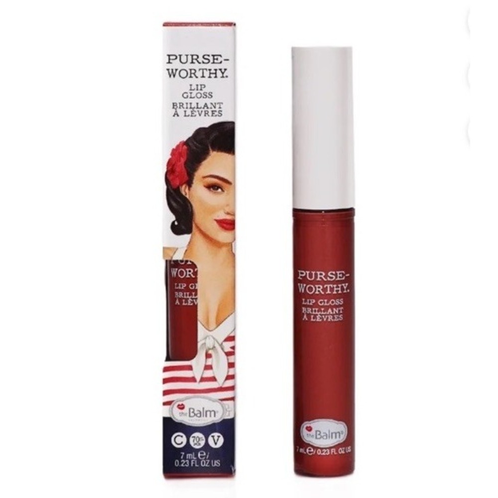 The Balm Purse Worthy Lip Gloss Brillant A Levres Red